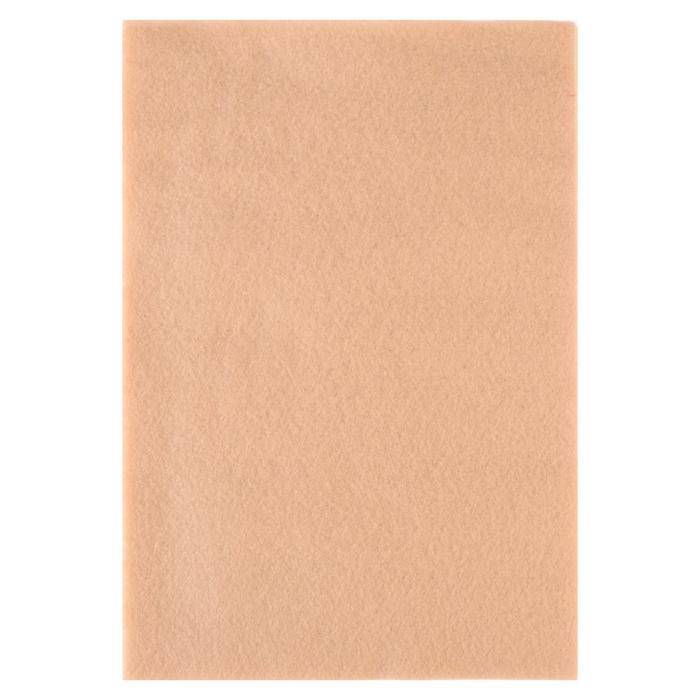 Мягкий фетр телесного цвета, формат А4.цена за 1 лист