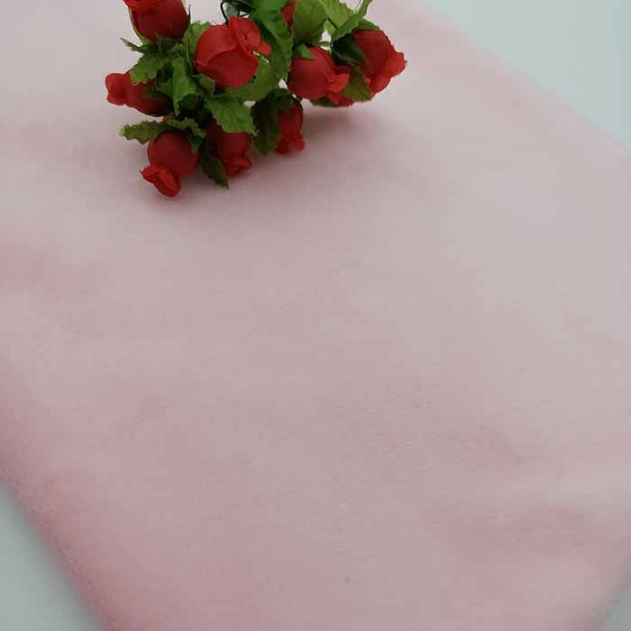 Ткань плюш "Нежно-розовый"