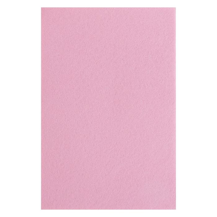 Лист фетра нежно-розовый,размер 21х30 см (3)