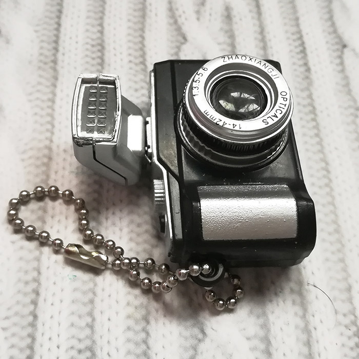 Игрушка фотоаппарат для кукол черный - 1