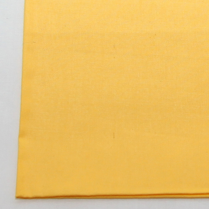 Ткань однотонный сатин "Желтый"  