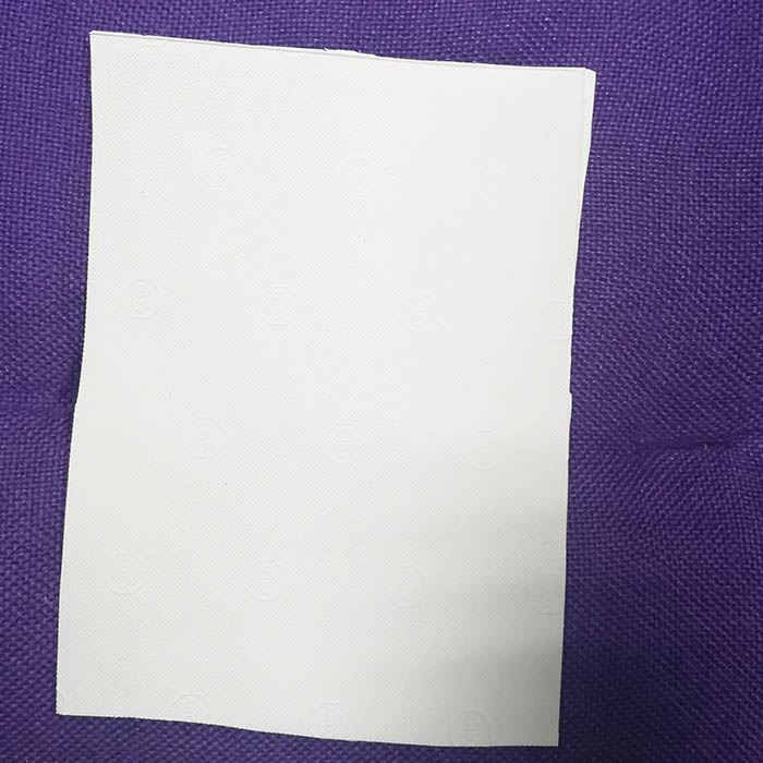Резина для обуви белая с мелким рисунком,1.2 мм  - 1