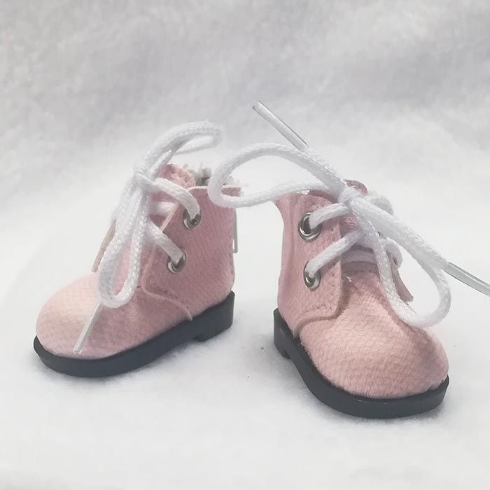 Обувь для кукол премиум качества нежно розовая.Длина подошвы 4.5 см    - 1