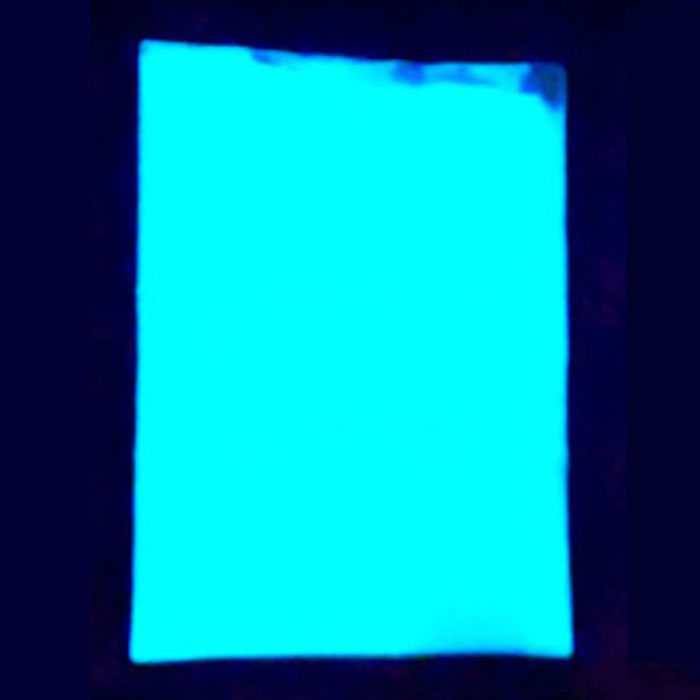 Порошок люминисцентный белый с голубым свечением в пакете,15 гр  