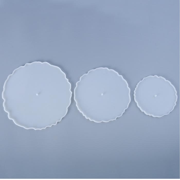 3 молда для этажерки круглые +комплект серебряной фурнитуры (2) - 2