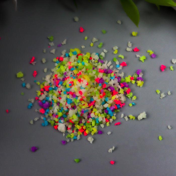 Песок люминисцентный флуоресцентный "Микс цветов" 10 гр (2)