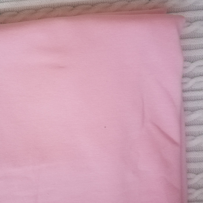 Трикотаж тонкий розовый  (2) - 1