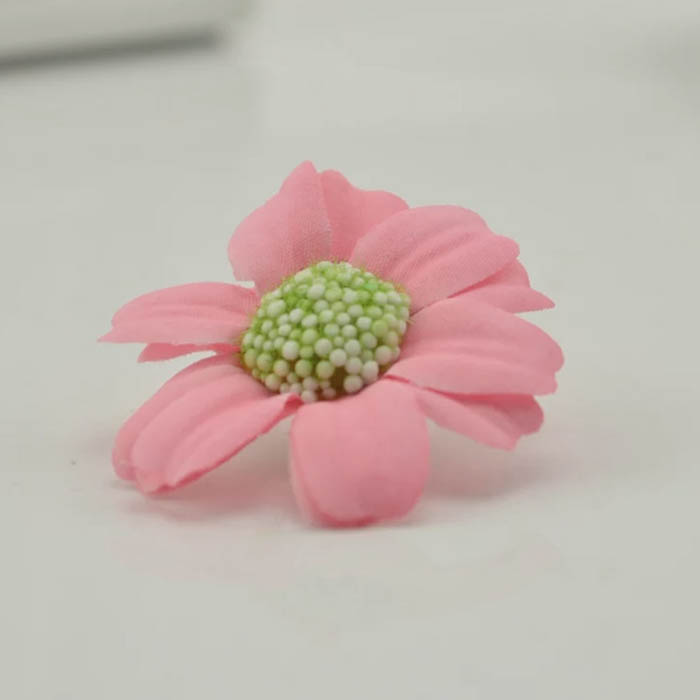 Тканевый цветок цвет розовый,4 см  