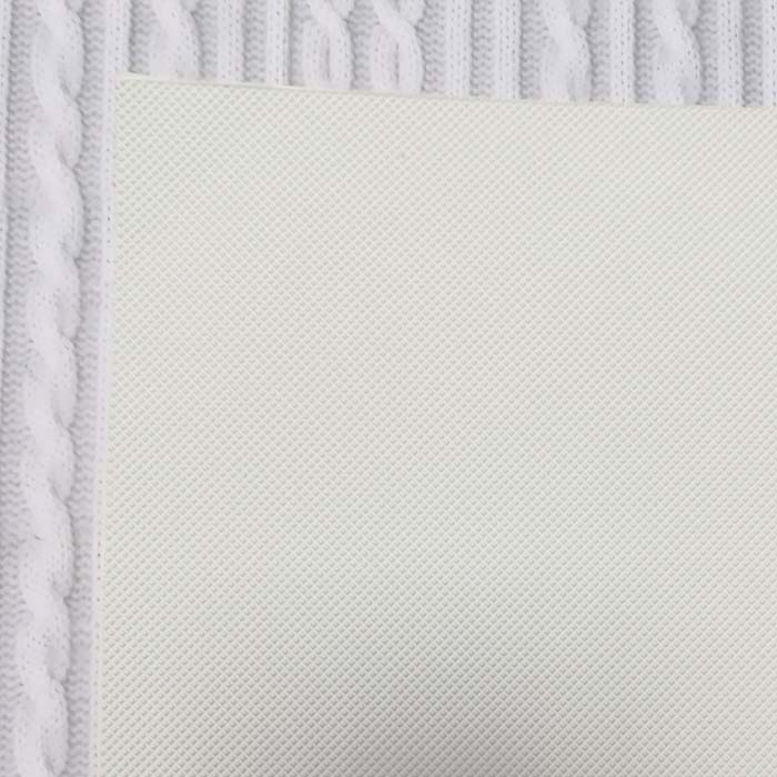 Резина для обуви белого цвета 1,2 мм(кант)   