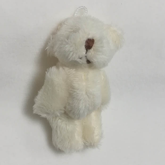 Игрушка для кукол"Мишка кремовый", 6 см    (2)