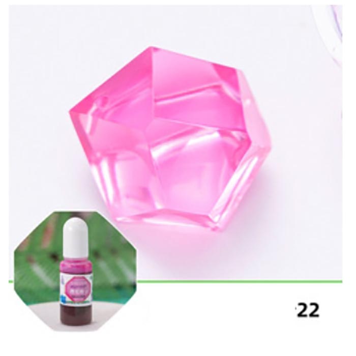 Прозрачный краситель для эпоксидной смолы Sakura Pink ,10 мл    (3)