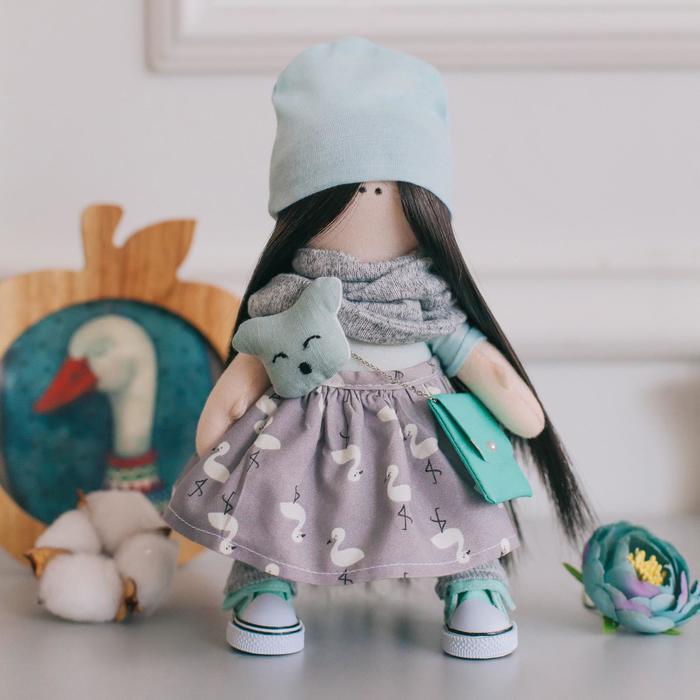Мягкая кукла «Лина», набор для шитья 