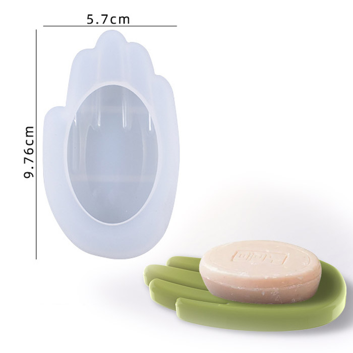 Молд силиконовый для мини мыла "Рука",9.8х5.7 см 