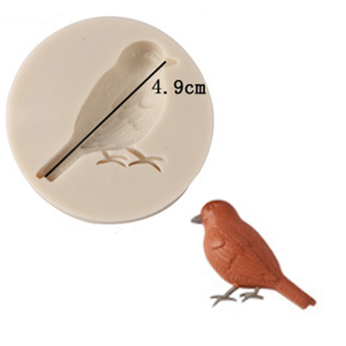 Молд силиконовый  "Птица" 5.5 см      (3)