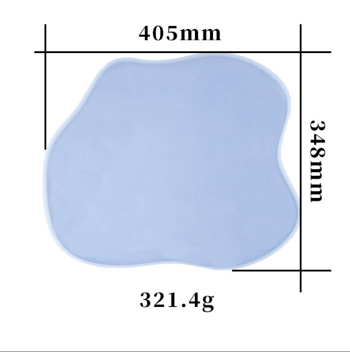 Молд силиконовый поднос большой, 40.5х35 см