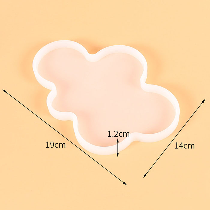 Молд силиконовый "Облако" 19х14 см.