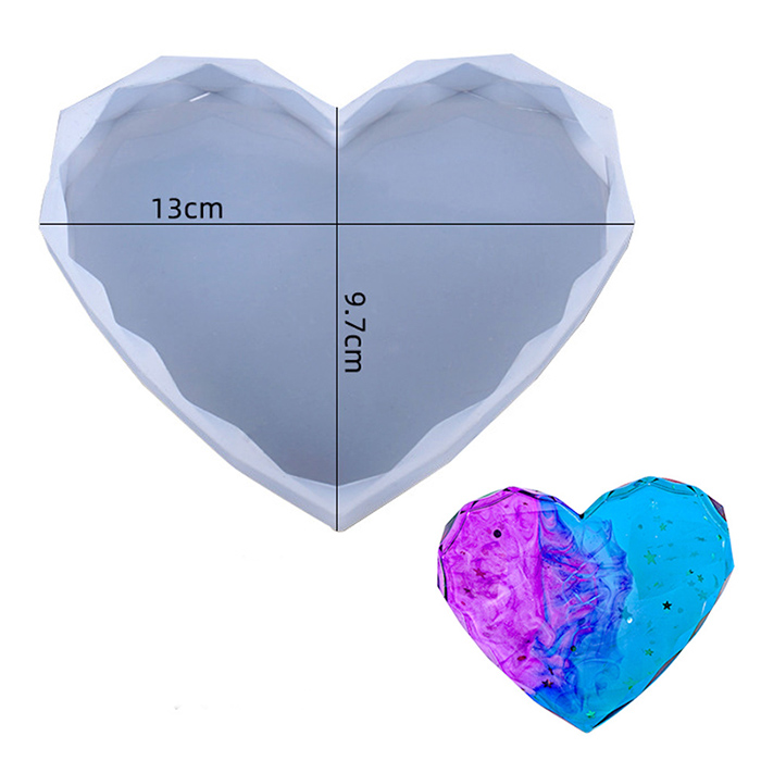 Молд силиконовый "Сердце" 13х9.7 см (2)