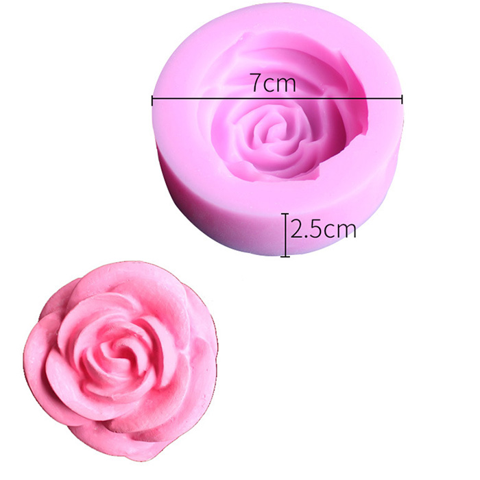 Молд силиконовый "3D цветок" 7.2.5 см