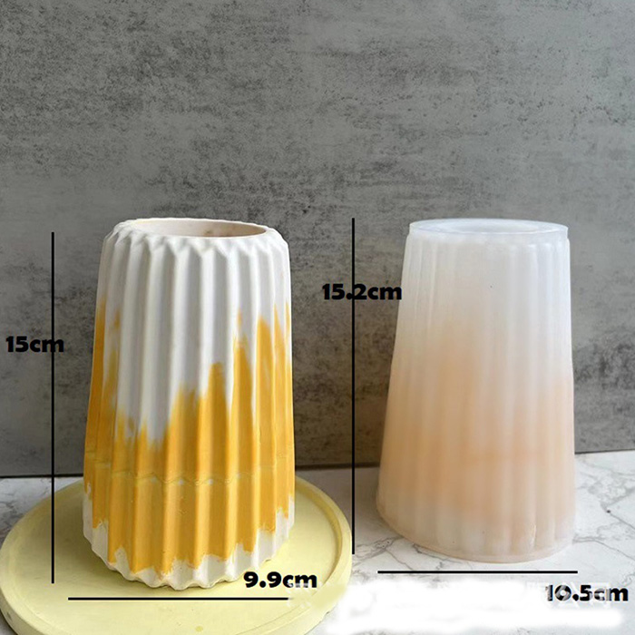 Молд силиконовый "Очаровательная ваза" 15.2х10.5 см