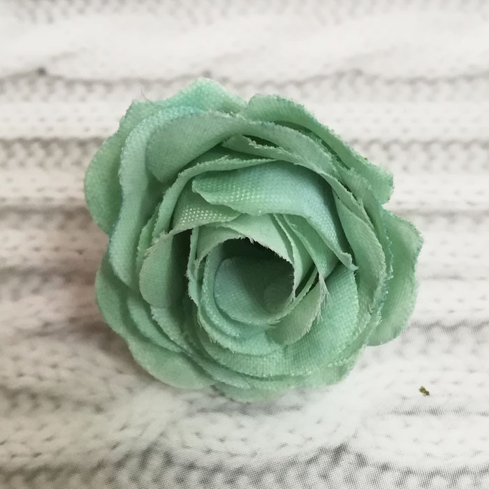 Тканевый цветок, роза "Тиффани",3 см   