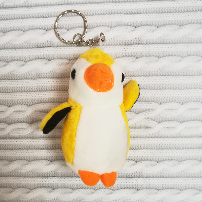 Игрушка для кукол "Пингвин желтый",8 см   