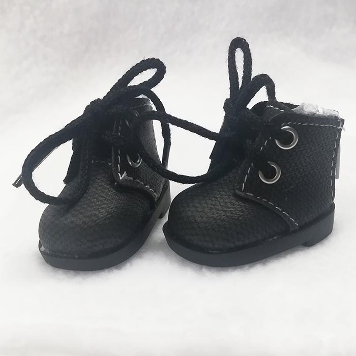 Обувь для кукол премиум качества темно-серая.Длина подошвы 4.5 см